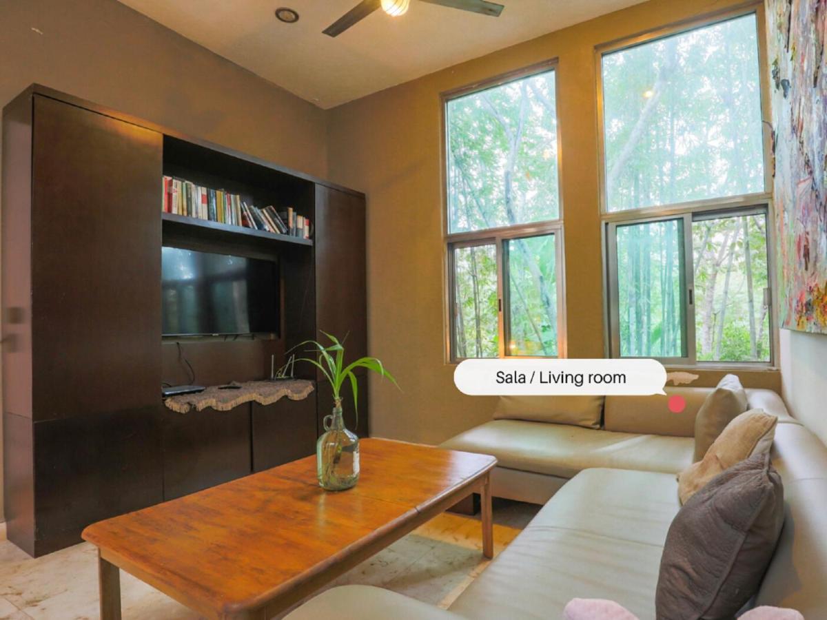 Guest House La Aldea Holistic Experience 칸쿤 외부 사진