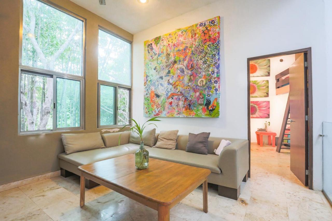 Guest House La Aldea Holistic Experience 칸쿤 외부 사진