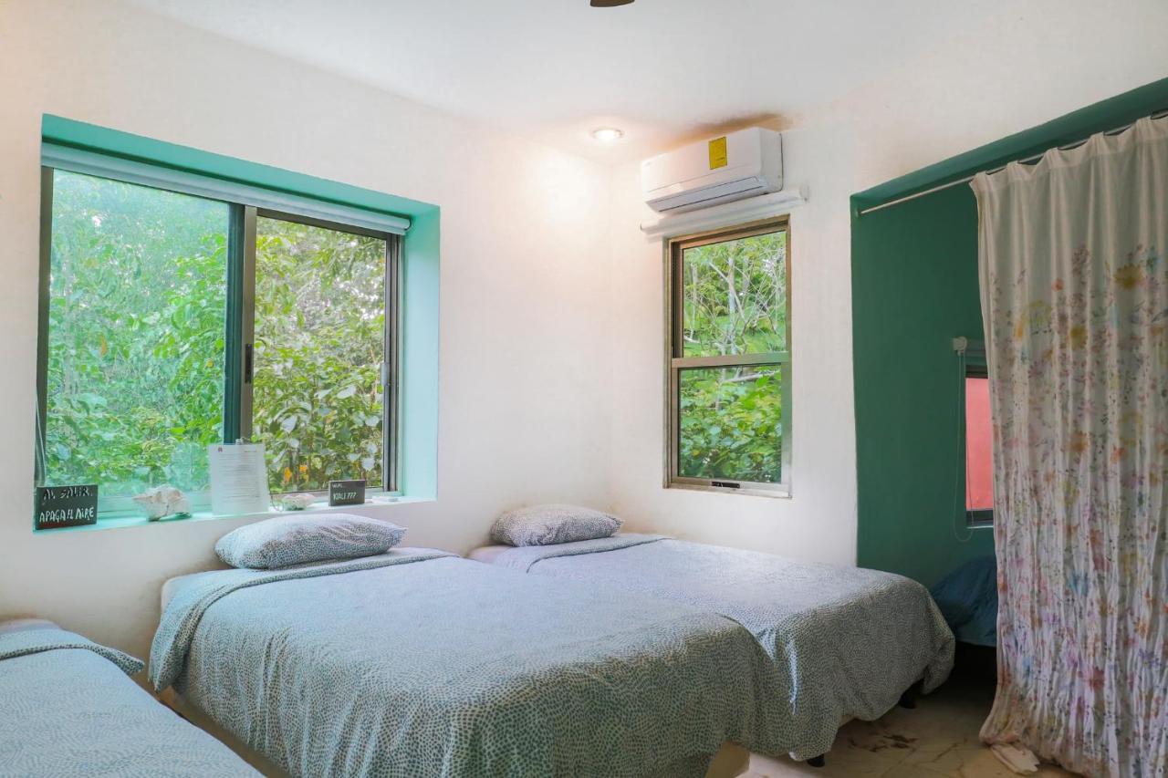 Guest House La Aldea Holistic Experience 칸쿤 외부 사진