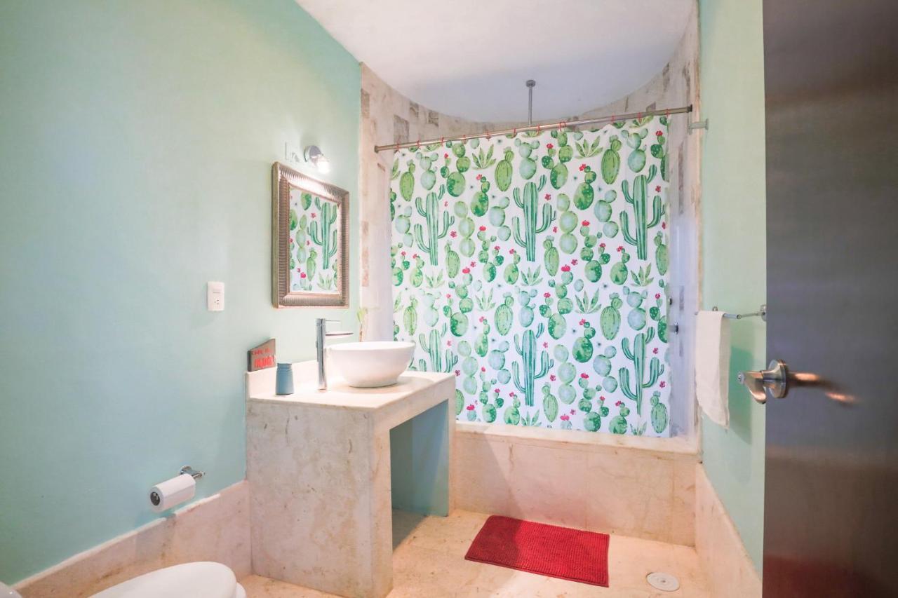 Guest House La Aldea Holistic Experience 칸쿤 외부 사진